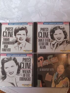 Patsy Cline CD's Classic Bundle Of 4 Vol. 1,2,3 & Greatest Hits